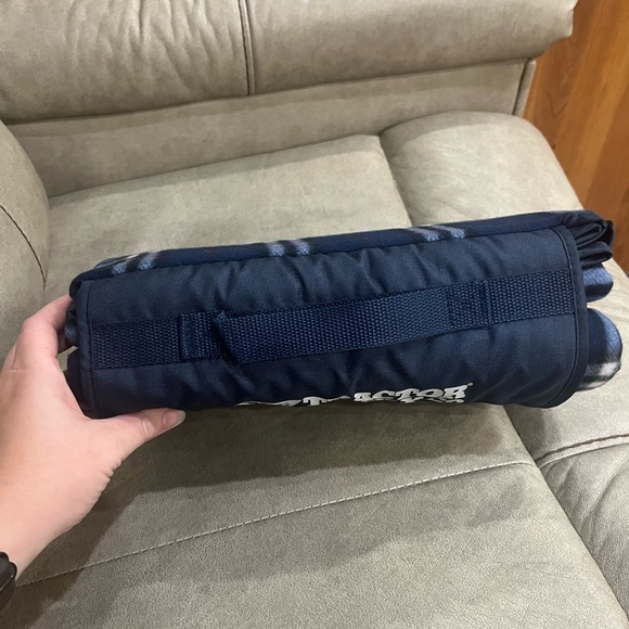 Red Tractor Supply Picnic Blanket - Picture 9 of 10